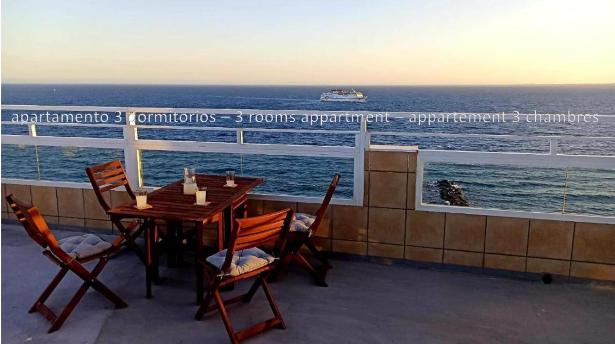 Increible Atico Con Vistas A La Bahia De Almería Kültér fotó
